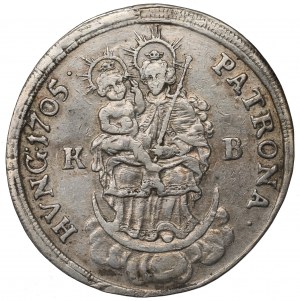 Hungary, Franz II, 1/2 thaler 1705