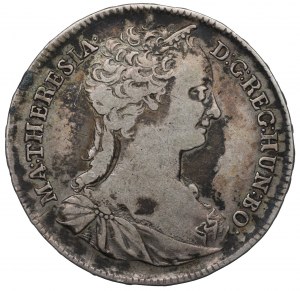 Hungary, Maria Theresia, 1/2 Thaler 1742, Kremnitz