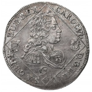 Uhorsko, Karol VI., 1/4 Thaler 1735 NB