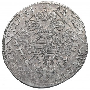 Hungary, Carol VI, 30 kreuzer 1735 NB
