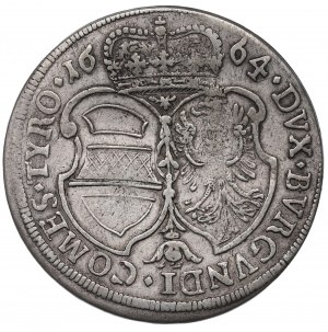 Austria, Sigismund Franz, 15 kreuzers 1664, Hall