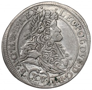 Schlesien under Habsburg, Leopold I, 15 kreuzer 1694, Breslau
