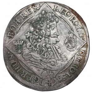 Hungary, Leopold, 1/4 thaler 1698