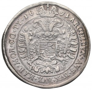 Hungary, Leopold I, Thaler 1691, Kremnitz