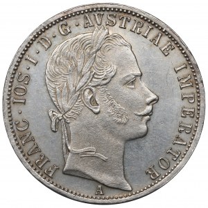 Austria, Franz Joseph I, 1 florin 1863 A