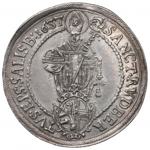Austria, Archbishopic of Salzburg, Paris von Lodron, Thaler 1637