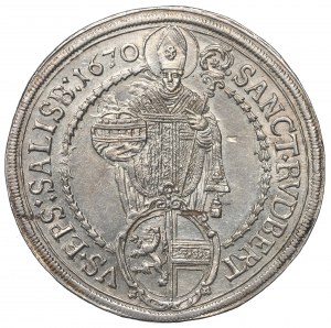 Austria, Salzburg, Thaler 1670