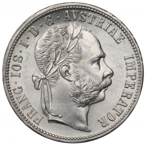 Austria, Franz Joseph, 1 florin 1877