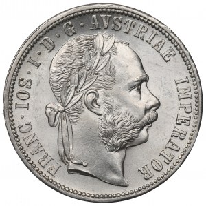 Austria, Franz Joseph, 1 florin 1877