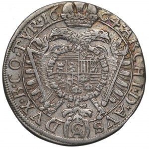 Austria, 15 kreuzer 1664, Vienna