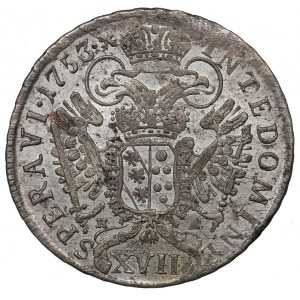 Austria, Franz, 17 kreuzer 1753