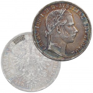Austria, Franz Joseph, 1 florin 1864