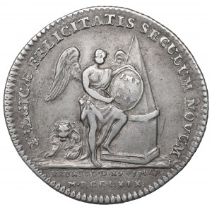 Austrian Netherlands, Carol Alexander, Jeton 1769