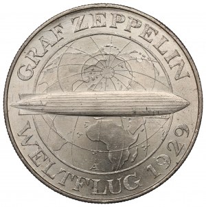 Germany, Weimar Republic, 5 mark A Berlin - Graf Zeppelin