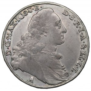 Germany, Bavaria, Maximilian Joseph, thaler 1772