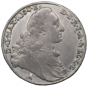 Germany, Bavaria, Maximilian Joseph, thaler 1772