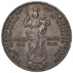 Germany, Bavaria, Taler = 2 gulden 1855