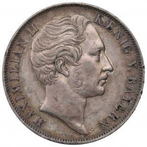 Germany, Bavaria, Taler = 2 gulden 1855