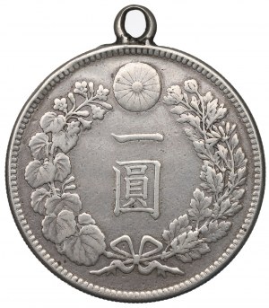 Japan, 1 yen 1896