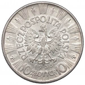 II Republic of Poland, 10 zloty 1936 Pilsudski