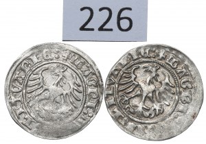 Sigismund I, Lot of halfgroats 1511-14, Vilnius