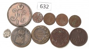 Austria and Russia, Lot of coins