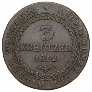 Austria, 3 krajcars 1812 Smolnik