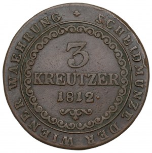 Austria, 3 krajcars 1812 Smolnik
