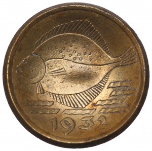 Free City of Danzig, 5 pfennig 1932