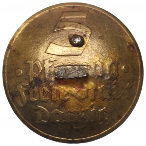 Free City of Danzig, 5 pfennig 1932