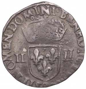 France/Poland, Henri III, 1/4 ecu 1585, Rennes