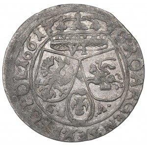 John II Casimir, 6 groschen 1661, Lviv