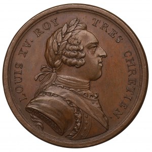 France, Louis XV, Medal of the Birth of the Duke of Burgundy 1751