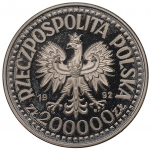 III Republic of Poland, 200.000 zloty 1992 - Specimen Ni