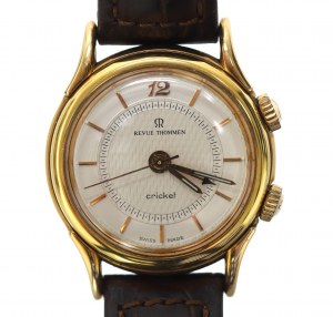 Switzerland, Revue Thommen cricket watch - with alarm