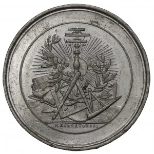 Poland, Medal of the 1st Congress of Polish Technicians, Krakow 1882 - Kurnatowski