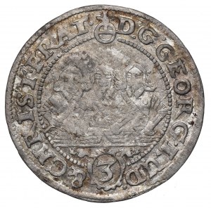 Schlesien, Duchy Brieg-Liegnitz-Wohlau, 3 kreuzer 1657, Brieg