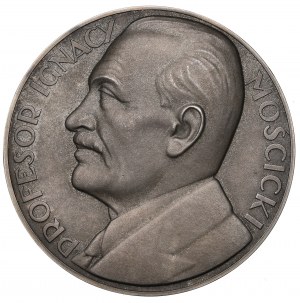 II RP, Medal of Moscicki To commemorate the golden wedding anniversary - silver