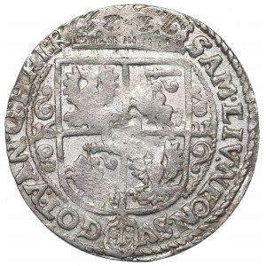Sigismund III, 18 groschen 1621 PRVS M, Bromberg