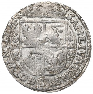 Sigismund III, 18 groschen 1621 PRVS M, Bromberg