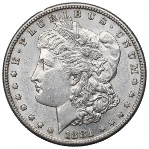 USA, Morgan dollar 1881 S