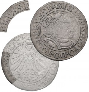Sigismund I the Old, Groschen for Prussia 1533, Thorn