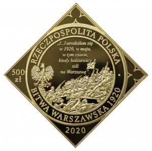 Third Republic, 500 zloty 2020 - 100th anniversary of the birth of John Paul II