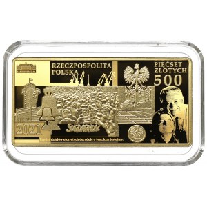III RP, 500 złotych 2021 - Warto być Polakiem