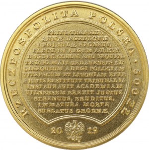 III RP, 500 zloty 2019, Treasures of Stanislaw August - Stefan Batory