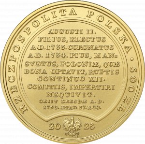 III RP, 500 zloty 2023, Treasures of Stanislaw August - August III Sas