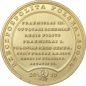 III RP, 500 złotych 2013, Skarby Stanisława Augusta - Wacław II Czeski