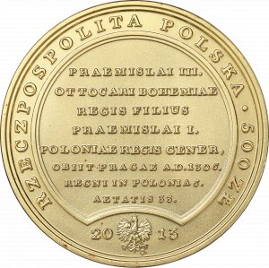 III RP, 500 zloty 2013, Treasures of Stanislaw August - Wenceslas II of Bohemia