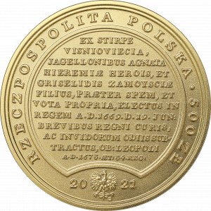 III RP, 500 zloty 2021, Treasures of Stanislaw August - Michal Korybut Wisniowiecki