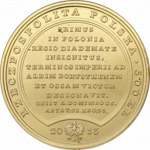 III RP, 500 zloty 2013, Treasures of Stanislaw August - Boleslaw the Brave